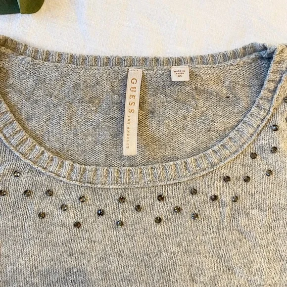 Guess Rhinestone Sweater - Picture 3 of 8